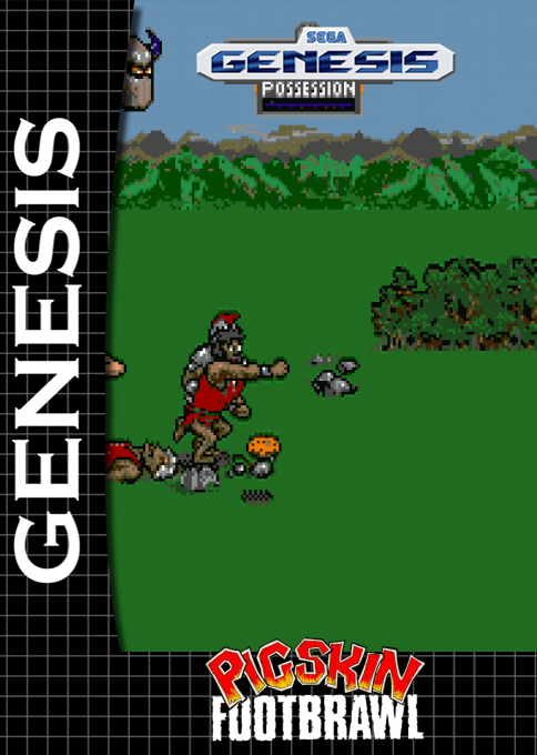 Jerry Glanville's Pigskin Footbrawl — box-2D (SS)