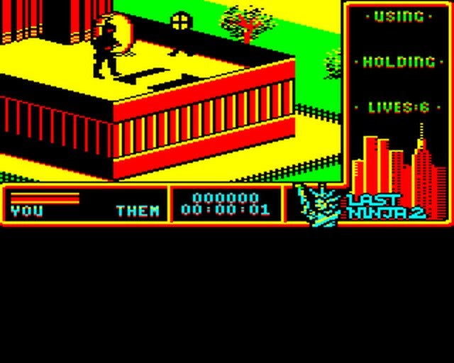 Last Ninja 2 - Back with a Vengeance — ss (EU)