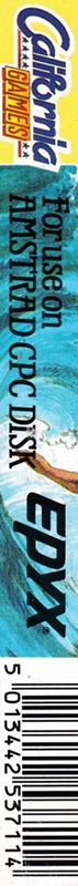 California Games — box-2D-side (FR)