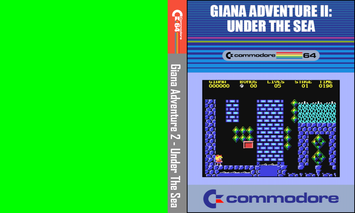 Giana Adventure 2 - Under The Sea — box-texture (CUS)
