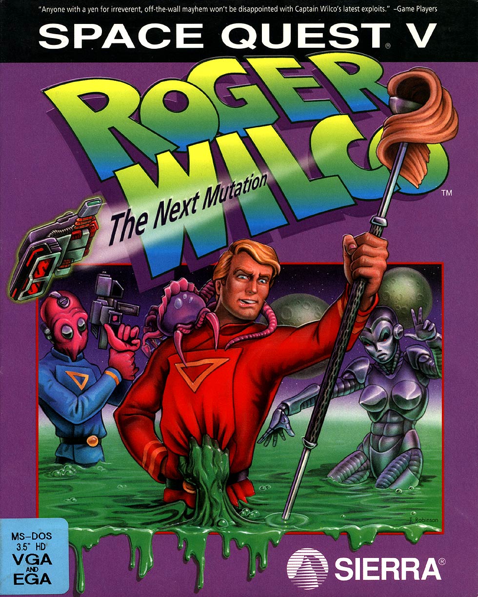 Space Quest V: Roger Wilco The Next Mutation box art