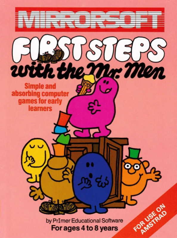 First Steps With The Mr Men box art