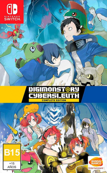 Digimon Story Cyber Sleuth - Complete Edition — box-2D (MEX)
