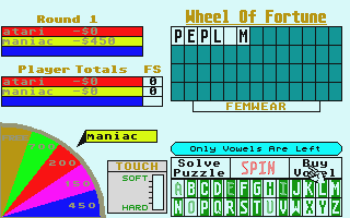 Wheel Of Fortune — ss (WOR)