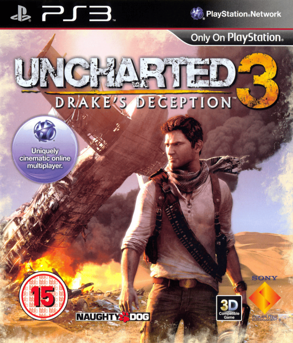 Uncharted 3 - Drake's Deception — box-2D (UK)