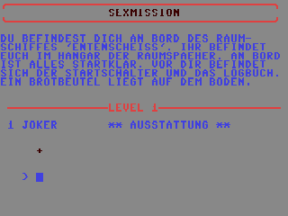 Sex Mission — ss (DE)