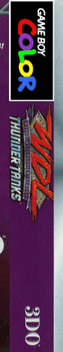 WDL - World Destruction League - Thunder Tanks — box-2D-side (US)
