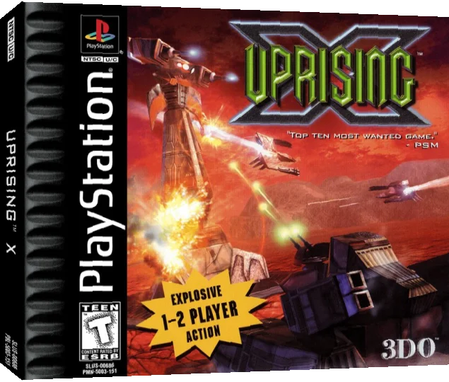 Uprising X — box-3D (US)