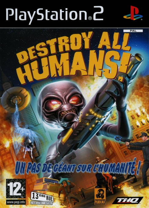 Destroy All Humans! — box-2D (FR)
