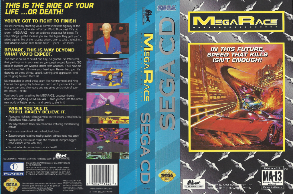 MegaRace — box-texture (US)