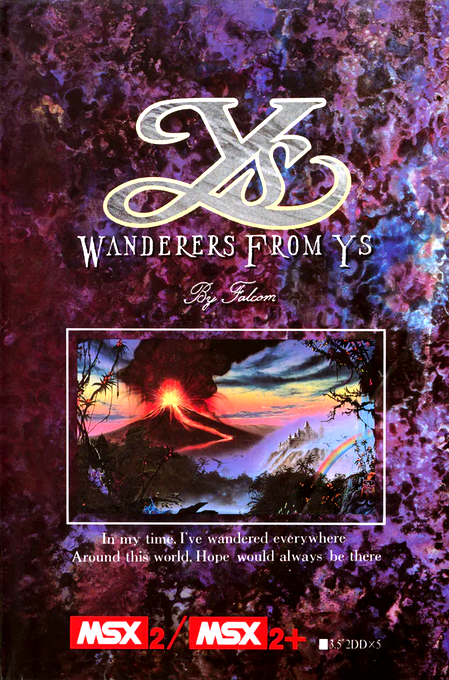 Ys - Wanderers From Ys box art