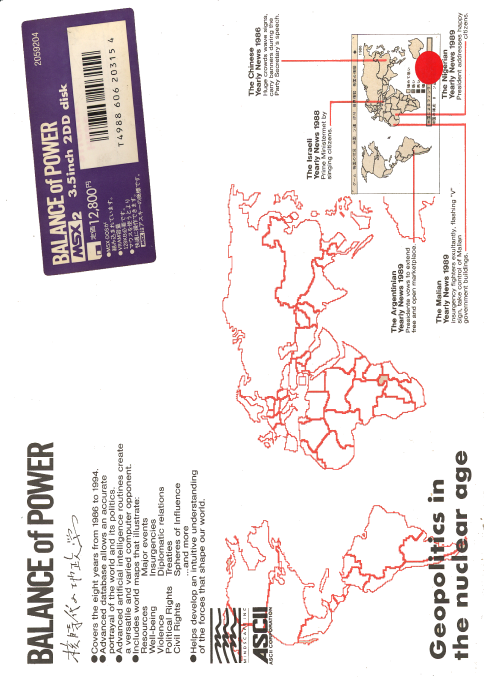 Balance Of Power box art