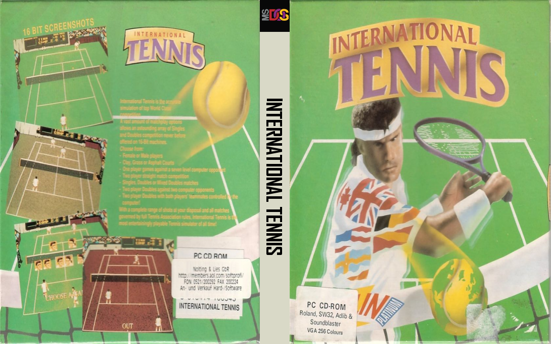 International Tennis — box-texture (EU)