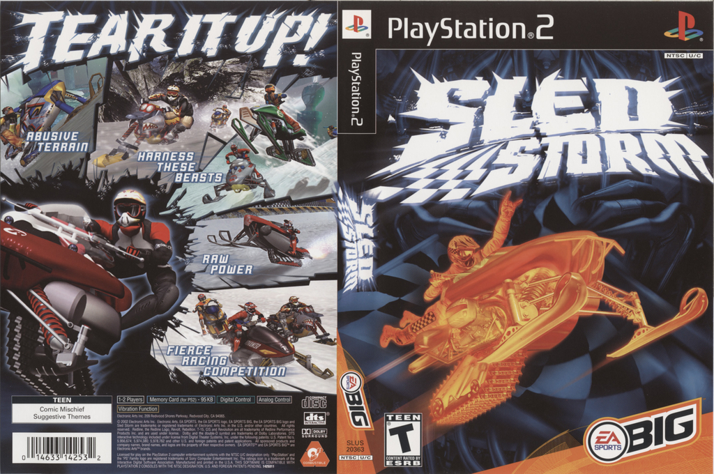 Sled Storm — box-texture (US)