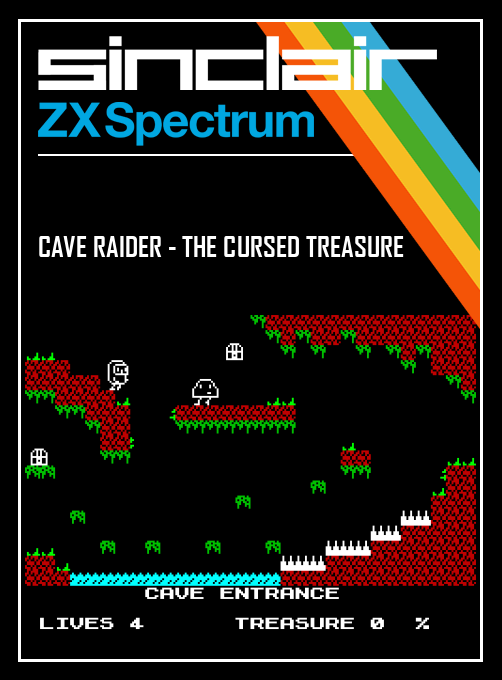 Cave Raider - The Cursed Treasure box art