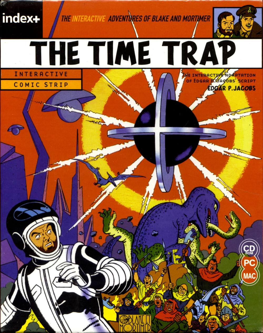 The Interactive Adventures of Blake and Mortimer: The Time Trap box art