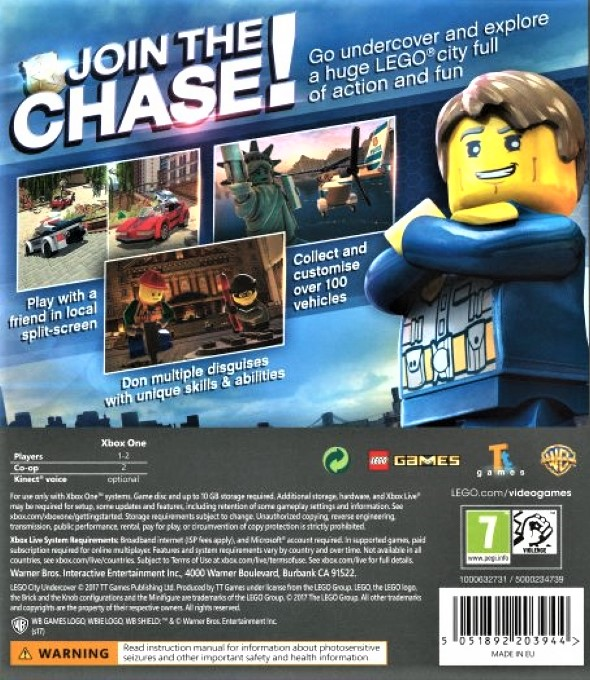 LEGO City: Undercover — box-2D-back (EU)