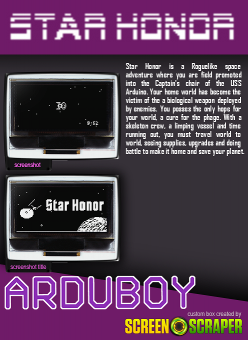 Star Honor — box-2D-back (SS)