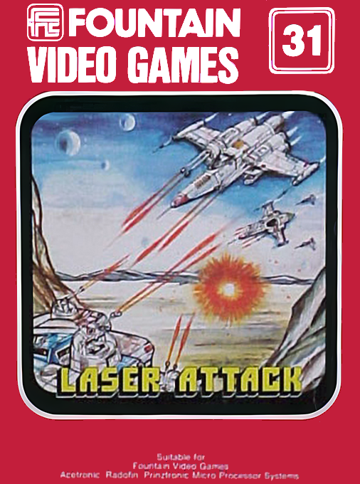 Laser Attack box art
