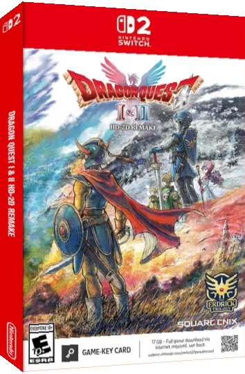 Dragon Quest I & II HD-2D Remake — box-3D (US)