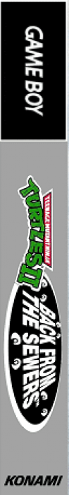 Teenage Mutant Ninja Turtles 2 - Back From The Sewers — box-2D-side (US)