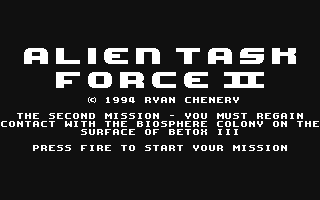 Alien Task Force II — sstitle (WOR)