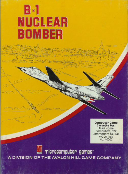 B1 Nuclear Bomber box art