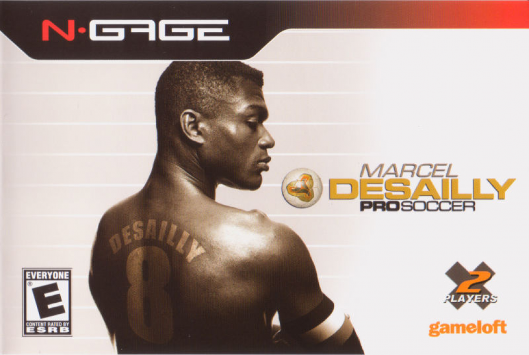 Marcel Desailly Pro Soccer box art