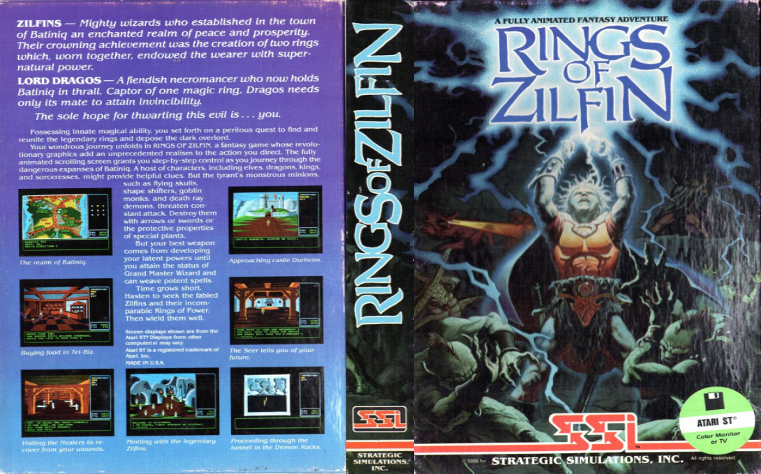 Rings Of Zilfin — box-texture (US)