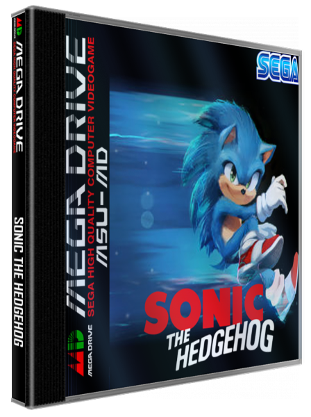 Sonic The Hedgehog — box-3D (WOR)