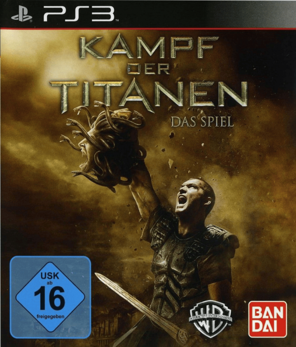 Clash of the Titans - The Videogame — box-2D (DE)