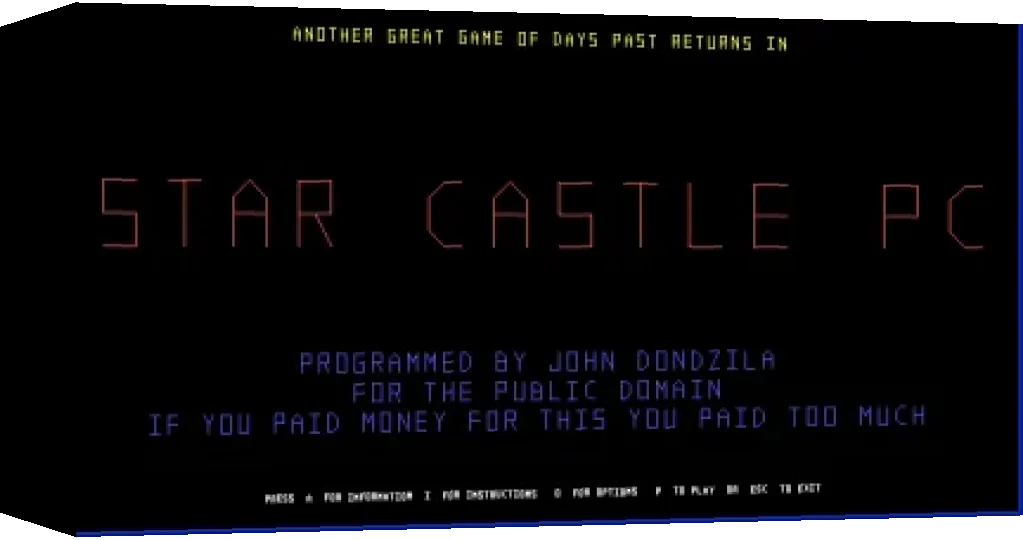 Star Castle PC — box-3D (WOR)