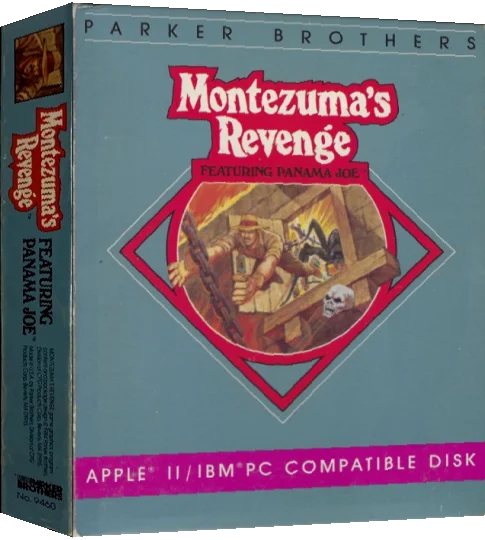 Montezuma's Revenge — box-3D (US)