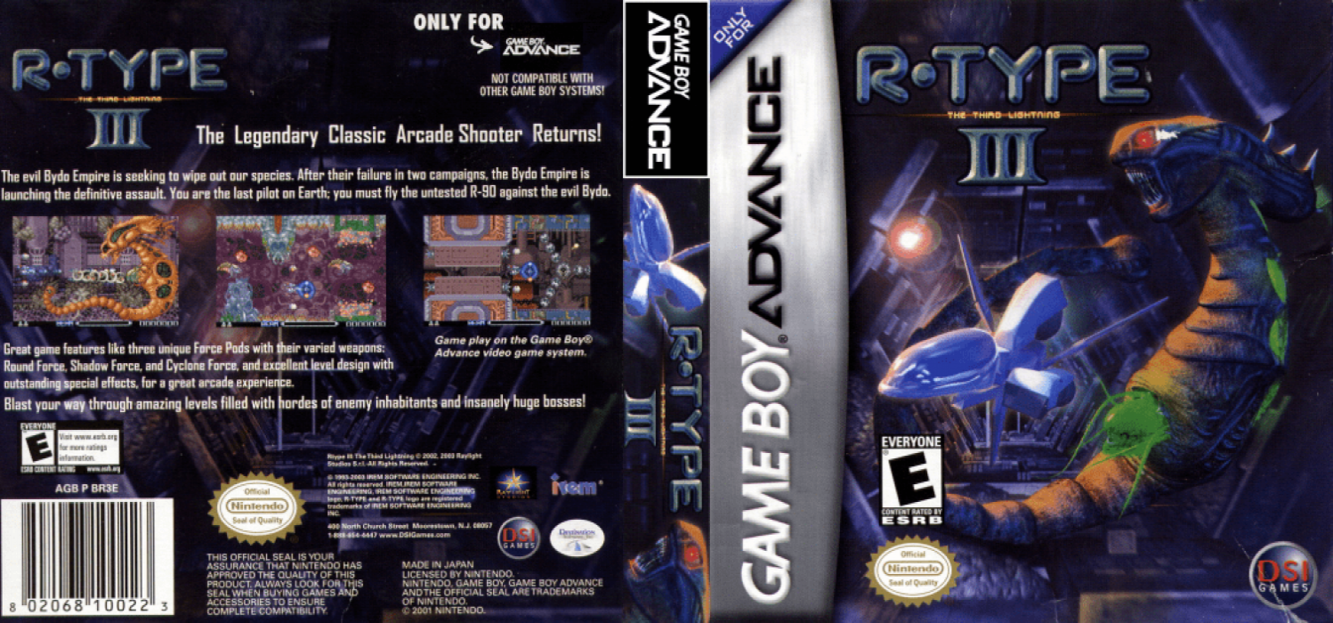 R-Type III - The Third Lightning — box-texture (US)