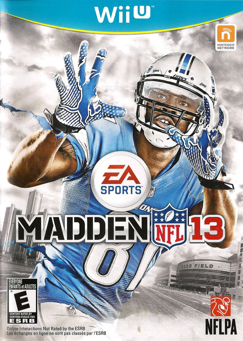 Madden NFL 13 box art