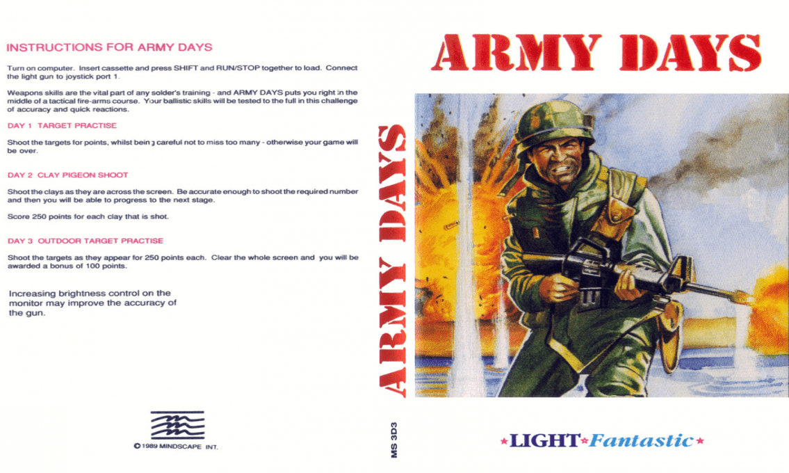 Army Days — box-texture (EU)