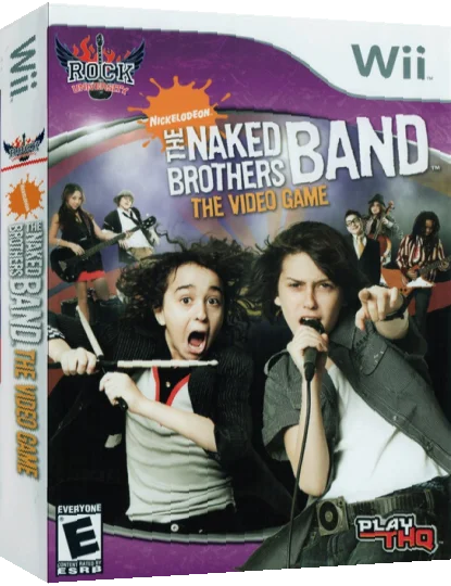 Nickelodeon The Naked Brothers Band - The Video Game — box-3D (US)