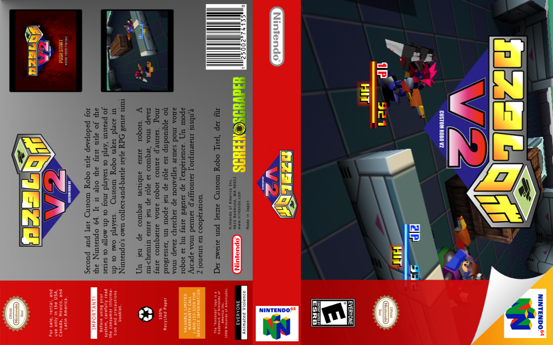 Custom Robo V2 — box-texture (SS)