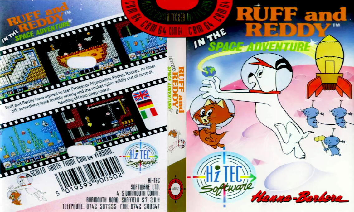 Ruff And Reddy In The Space Adventure — box-texture (EU)