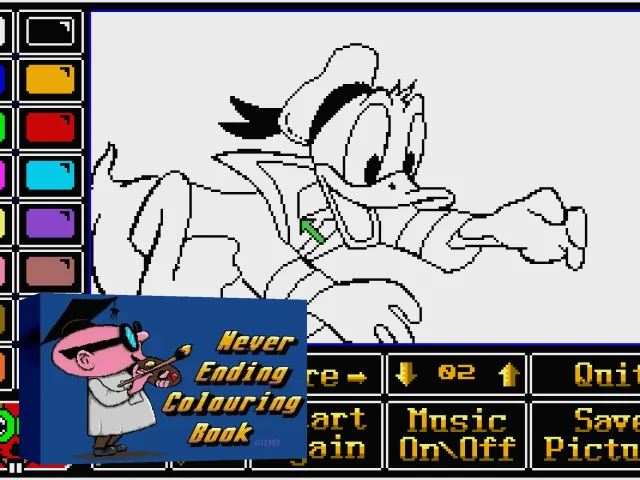 Never Ending Colouring Book — mixrbv2 (WOR)