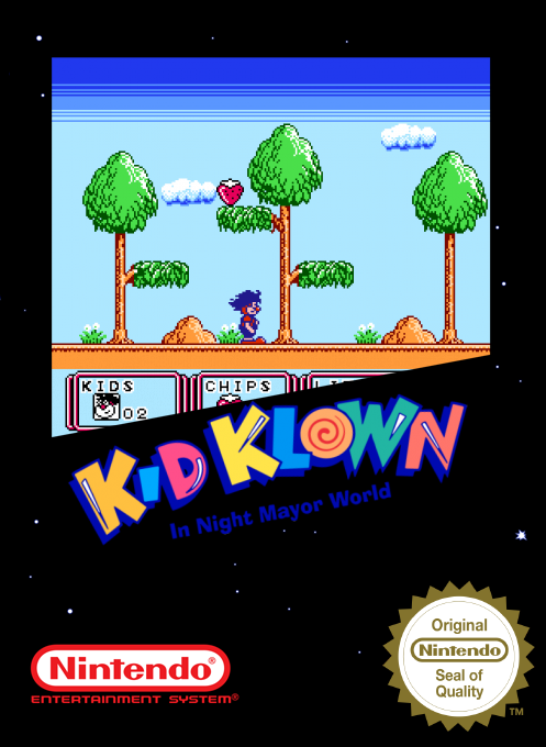 Kid Klown in Night Mayor World — box-2D (SS)