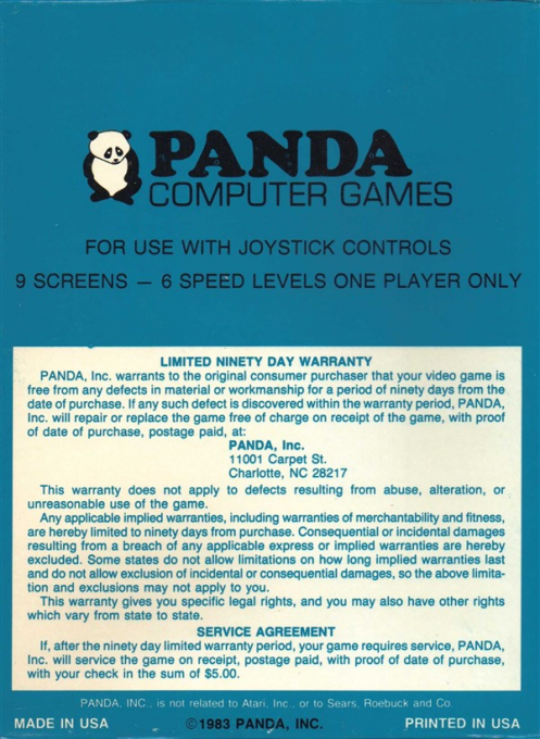 Scuba Diver — box-2D-back (US)