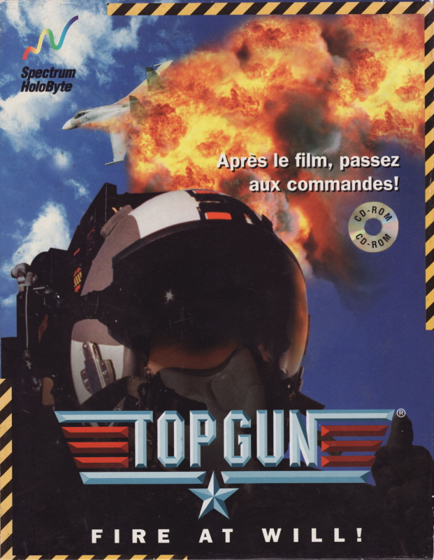 Top Gun - Fire at Will! — box-2D (FR)