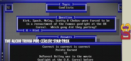 The Alcor Trivia Pro Classic Star Trek — steamgrid