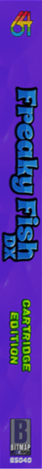 Freaky Fish DX — box-2D-side (WOR)
