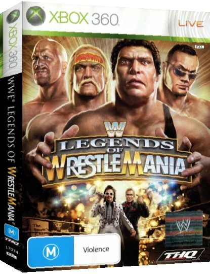 WWE Legends of WrestleMania — box-3D (AU)