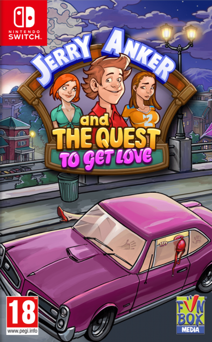Jerry Anker and the Quest to get Love box art