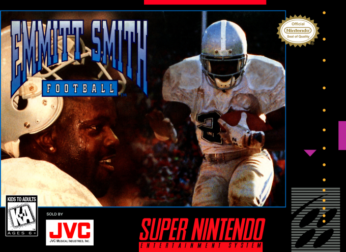 Emmitt Smith Football box art