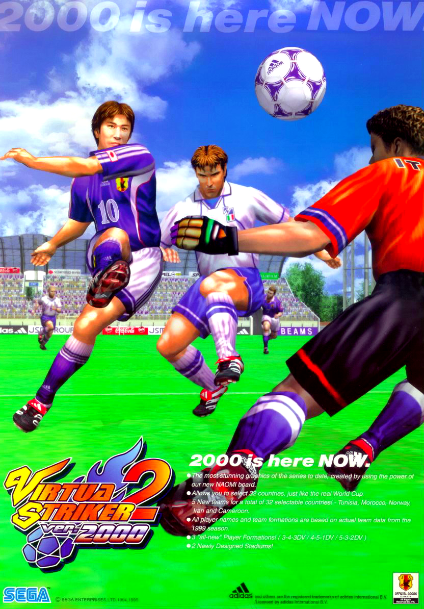 Virtua Striker 2 Ver. 2000 box art
