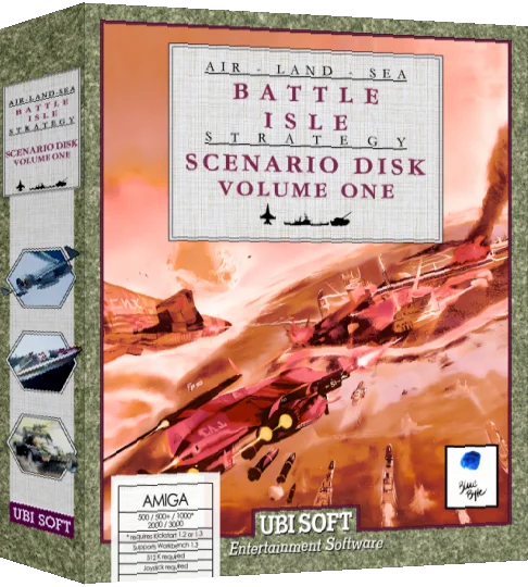 Battle Isle - Data Disk I - Air-Land-Sea — box-3D (US)